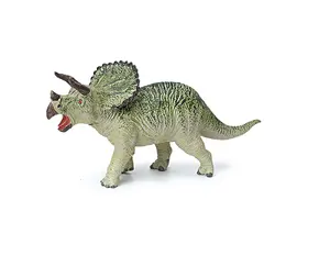 トリケラトプス恐竜モデルコットンぬいぐるみビニール音付き