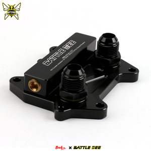 Adaptador de enfriador de aceite de motor al por mayor para VW Golf Mk6 1,6 TDI 2,0 TDI EA189 diésel para sistema de refrigeración BATTLEBEE - Product Image 4