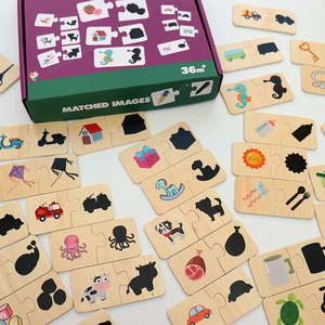 Gioco di Puzzle con Ombre per Bambini e Bambine, Giocattolo Educativo in Legno per Bambini dai 2 ai 7 Anni - Product Image 5