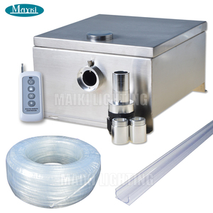 Kit de lumière à <span class=keywords><strong>fibre</strong></span> optique super lumineuse pour le périmètre latéral de la piscine - Product Image 4