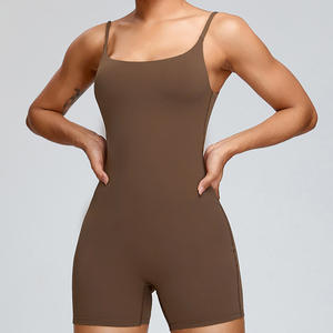 ชุดรอมเปอร์โยคะสำหรับผู้หญิงบอดี้สูทจัมพ์สูทสำหรับโยคะพิลาทิส - Product Image 1