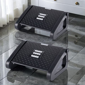 Altura ajustable debajo del escritorio Reposapiés arriba y abajo Rodillo de masaje Taburete - Product Image 2