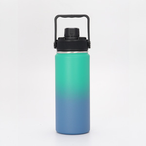 Sports Water Bottle 600ml Double Wall 304 Stainless Steel Outdoor Travel School Use Screw Cap - Product Image 2
