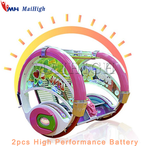 Alimentado por batería de precio directo de fábrica centro comercial de 360 grados feliz juguete de coche de juego - Product Image 3