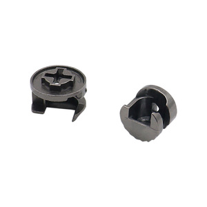 Disiwei Cap 3 en 1, charnière excentrique 12mm 15mm, noir mat, pour porte d'armoire - Product Image 5