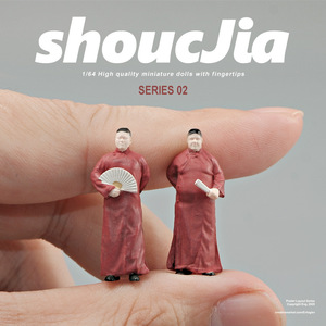 Modelo de Personaje Tridimensional de Resina a Escala 1:64, Accesorios y Adornos para Combinar con Escenas - Product Image 2