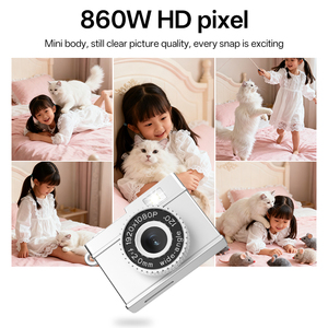 Cámara Digital A17 <span class=keywords><strong>Mini</strong></span> Campus Life para Estudiantes, 1080P HD, Sensor CMOS, MicroSD, Grabadora de Video Portátil <span class=keywords><strong>Cuadrada</strong></span> - Product Image 3