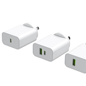 Phổ Euro tường cắm AC Power <span class=keywords><strong>Adapter</strong></span> xác thực EU chúng tôi UK AU kép đầu cho điện thoại Huawei Xiaomi Android USB sạc - Product Image 4