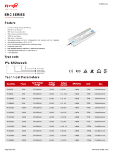 IP67 Waterproof 100W Outdoor <b>Lighting</b> <b>LED</b> Power Supply Transformer 170-264V AC-DC 12V 24V Constant Voltage EMC <b>LED</b> Driver <b>Single</b> - Product Image 4