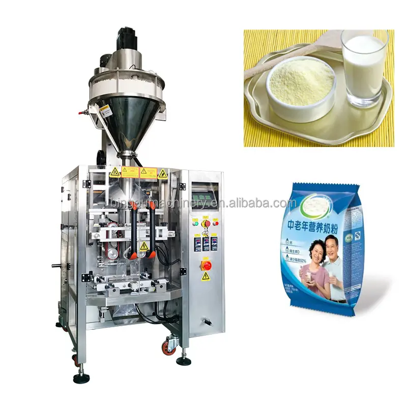 Máy Đóng Gói Bột Số Lượng Lớn Phổ Biến Nhất 500G Cho Bột Sữa Bột 1Kg Bao Bì Bột Nhựa Để Bán