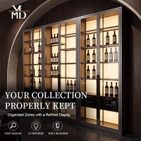 Diseño Gratuito, Soporte para Proyectos Personalizados, Vinoteca de Lujo, Mueble Exhibidor de Vinos, Vitrinas para Vinos, Muebles Modulares Personalizados