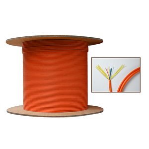 Cable de Distribución GJPFJH/GJPFJV de 2/4/6/8/12/16/24 Núcleos SM OM1 OM2 <span class=keywords><strong>OM3</strong></span>-<span class=keywords><strong>300</strong></span> OM4, Cable Interior en Paquete, Cubierta de PVC LSZH - Product Image 1