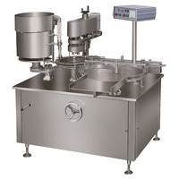 Machine automatique de remplissage et de bouchage de flacons en verre personnalisés 10 mg, 1 g, 2 g, 3 g – Machine de remplissage de poudre lyophilisée pour petites entreprises