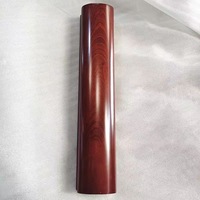 Beauté naturelle de haute qualité Type extérieur fer à cheval garde-corps circulaire bonne qualité flexion bois-grain texturé caoutchouc extérieur