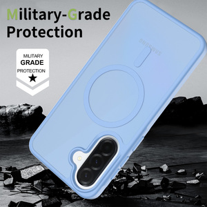 Funda Mate con Protección de Borde Elevado para <span class=keywords><strong>Samsung</strong></span> A37, 2400G, Magnética, PC+TPU, Antihuellas, Antigolpes - Product Image 4