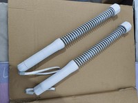 Cuerda Elástica Inalámbrica de Acero de 46 cm, Cuerda de Acero Inoxidable de Alta Elasticidad, Portátil, Duradera, para el Hogar, Adultos, Entrenamiento Físico, Equipo Deportivo para Brazos