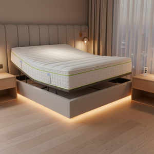 <span class=keywords><strong>Matelas</strong></span> hybride intelligent Ai Slumer X Queen avec ressorts ensachés, mousse à mémoire de forme, massage par ondes intégré, thérapie thermique, fermeté réglable - Product Image 6