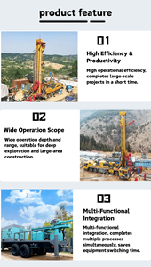 Dual-Function Geïntegreerde Diesel Water Gas Boorplatform Machines <span class=keywords><strong>1200M</strong></span> Boorgat 1000M Farm Well Kernlager - Product Image 5