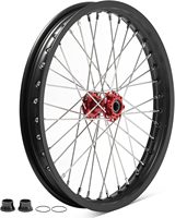 Roues à rayons en aluminium ZCLH 17x1.6/17x2.15 avant/arrière pour moto tout-terrain Light Bee