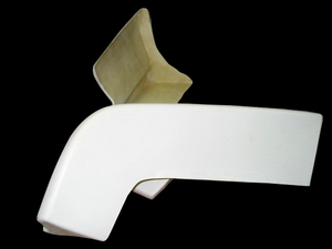 R33 GTR TPS สไตล์กันชนหลัง Spats ชิ้นส่วนรถยนต์ใยแก้วสำหรับนิสสันสกายไลน์ - Product Image 4