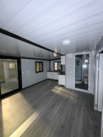 Maison mobile sur roues, maison préfabriquée pliable