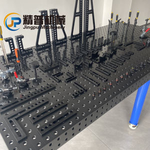 Offre Spéciale JINGPU D28/D16 <span class=keywords><strong>Station</strong></span> de soudage multifonction en acier de haute qualité 2400*1200 Industries de la Construction agricole neuves - Product Image 1