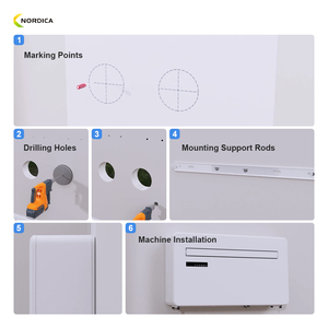 Monoblock-Klimaanlage Umweltfreundlich R290 8000 BTU Monoblock All-in-One Klimagerät für den europäischen Markt - Product Image 3