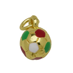 BD-D1308 Colgante de Fútbol Deportivo Moderno para Hombre, Joyería de Gimnasio Personalizada, Amuletos de Fútbol Mundial, Colgante de Balón de Fútbol - Product Image 6