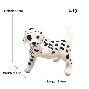 Juguete de Animal Realista de PVC, Modelo de Perro, Golden Retriever, Pastor Alemán, Pug, Labrador, Decoración para el Hogar y el Automóvil - Product Image 4