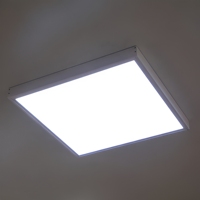 Panneau lumineux LED personnalisable pour bureau, hôpital, usage commercial - Luminaire de plafond suspendu industriel à montage en surface 30x30