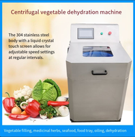 Commerciële centrifugale groente- en fruitdroger van roestvrij staal