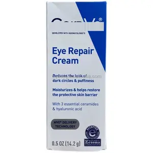 Cerav e Niacinamide Eye Cream 14ml Hidratante Hiperarrugas Se desvanece Líneas finas Círculos oscuros Estiramiento Productos de ceramida