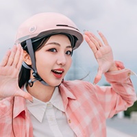 Casco Plegable Unisex Billionsports 152M con Certificación CCC, ABS+EPS, Ligero, Transpirable, con Cierre de Hebilla para Scooter Eléctrico