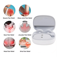 Masseur TENS rechargeable au prix de gros, machine EMS portable pour le soulagement des douleurs musculaires du cou et du dos, logo personnalisé accepté