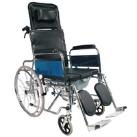 Vente chaude en acier inoxydable Pliable portatif léger manuel 809 fauteuil roulant Prix