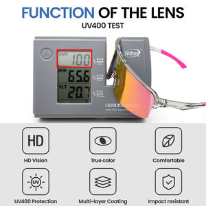 Dilupu venta al por mayor logotipo personalizado mujeres hombres al aire libre UV400 gafas deportivas <span class=keywords><strong>para</strong></span> <span class=keywords><strong>tenis</strong></span> pesca béisbol ciclismo gafas de sol fotocromáticas - Product Image 4