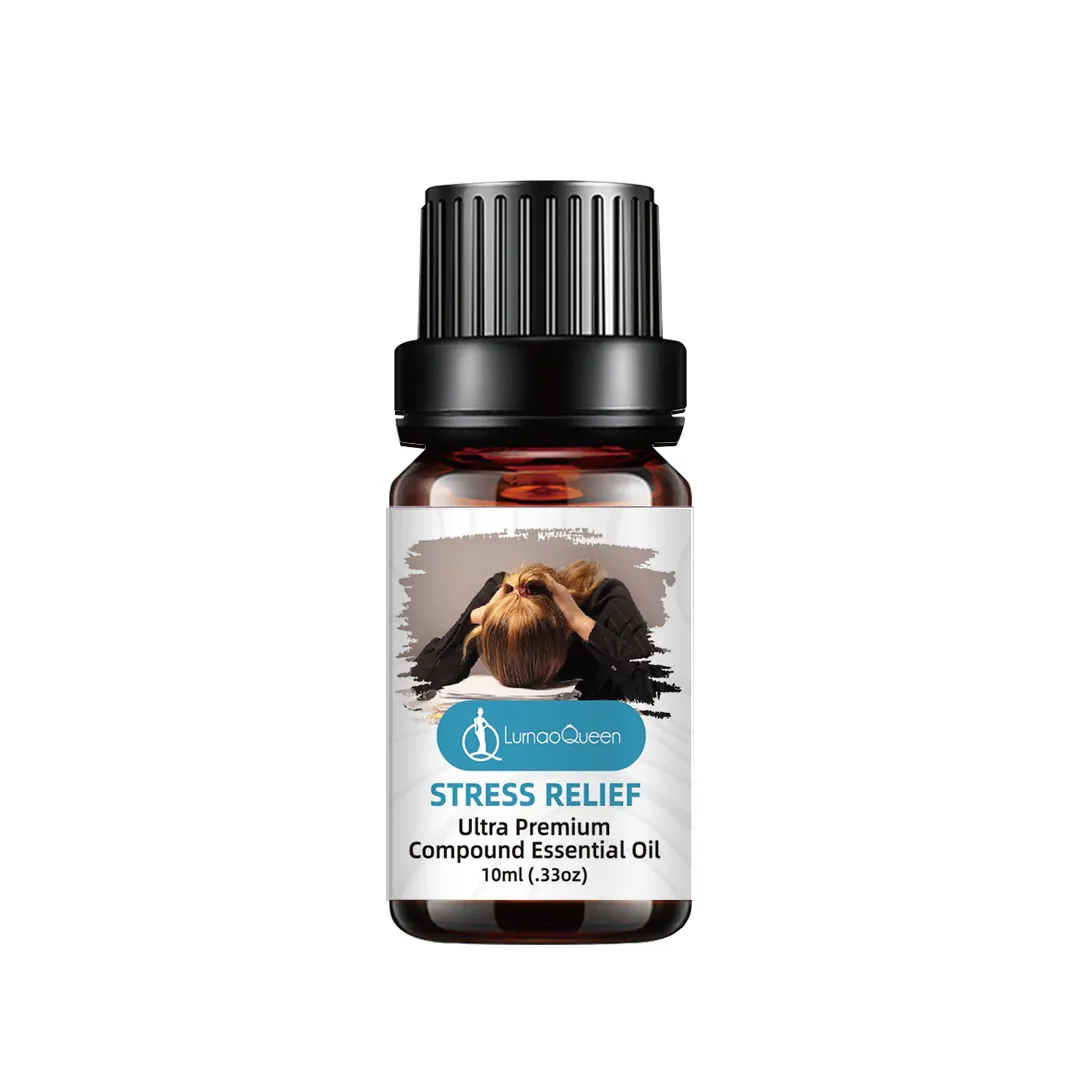 10Ml Samengestelde Etherische Olie Blends Voor Stress En Angst Aromatherapie Essentiële Olie Stress Relax Stress Relief