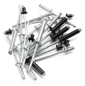 Nhôm/thép không gỉ ISO tiêu chuẩn Lớp 6 nhiệt thép carbon đóng cuối đinh tán mù Đầu phẳng rắn Pop đinh tán - Product Image 3