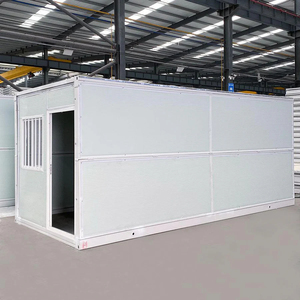 Casa Contenedor <span class=keywords><strong>de</strong></span> Acero Plegable y Prefabricada <span class=keywords><strong>de</strong></span> 20FT/40FT para Uso en Exteriores, Diseño Moderno para Hotel, Oficina, Villa, Escuela, Centro Comercial - Product Image 4