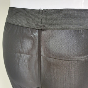 A3733 Leggings Aderenti con Lacci, <span class=keywords><strong>Pantaloni</strong></span> <span class=keywords><strong>Lunghi</strong></span> Sexy in Rete, <span class=keywords><strong>Pantaloni</strong></span> <span class=keywords><strong>Neri</strong></span> Estivi da Donna, Moda Femminile Elegante - Product Image 6