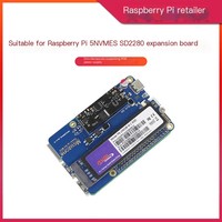Module d'alimentation PoE Ethernet pour Raspberry Pi 5, carte d'extension de disque dur PCIe vers PoE M.2 SSD 2280