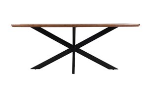 <b>High</b> Quality Curve Dining <b>Table</b> Solid Wood Handmade Furniture for Modern Home <b>Kitchen</b> Dining Room Restaurant Cafe - Product Image 4