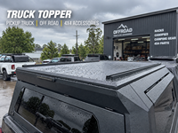 Hardtop pour camionnette 4x4 imperméable, auvent en aluminium pour Jeep Gladiator JT, accessoires