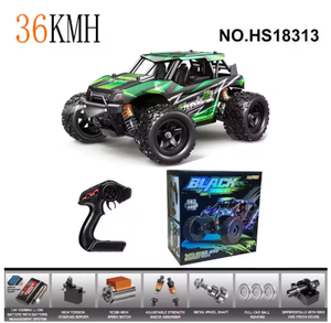 HS18301/HS18302/HS18311/HS18312/HS18313/HS18314 1/18 2.4Ghz 6 canaux 30 km/h 4 roues motrices Voiture de course RC haute vitesse tout-terrain - Product Image 5