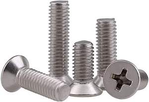 נירוסטה מפלדת אל חלד שקוע סכין ראש שטוחה החוף מכחול בורג מכירת 304 ברגים באינטרנט h1lkopu - Product Image 4