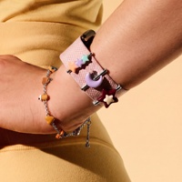 Nouveaux bracelets de montre de la série ciel étoilé, décorations, pendentifs étoile, lune, soleil pour accessoires de bracelet de montre Whoop