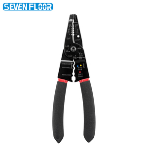 7 in 1 Metric Steel Serrated Jaw <strong>Wire</strong> <strong>Stripper</strong> &amp; Crimping Plier OEM - Product Image 2