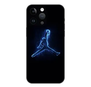 Sublimation Phone Cases Customized Basketball Star Printing 23 24 Jersey Soft TPU for Iphone 15 14 13 12 11 Pro Max XS OPP Bag