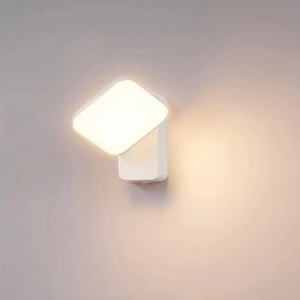 12W carré rotatif applique murale chevet lampe de lecture LED extérieur réglable Angle lampe hôtel chevet led applique murale nouveau style - Product Image 3