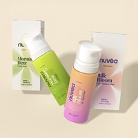 Emballage cosmétique en plastique à pompe à vide avec couleurs dégradées personnalisées, 30 ml-150 ml, flacon sans air pour lotion pour le visage et crème pour le visage